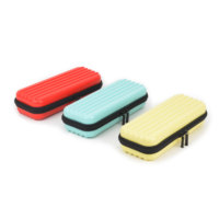 EVA trousse à crayons imperméable, étui de transport de stylos avec fermeture éclair pour crayons de couleur, stylos à plume, stylos à stylet