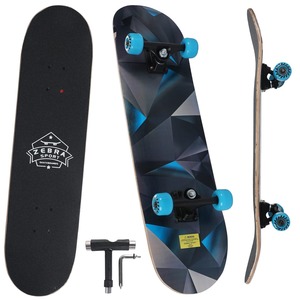 สเก็ตบอร์ดซีบร้า สปอร์ต 31 นิ้ว รุ่นครุยเซอร์ กันลื่น ทนทาน สำหรับเยาวชนและเด็ก - Product Image 5