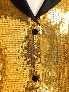 Débardeur en satin à revers pour filles de 6 à 16 ans, idéal pour la scène, les bals de promo, les fêtes, la danse lyrique et la pratique de la danse latine. - Product Image 5