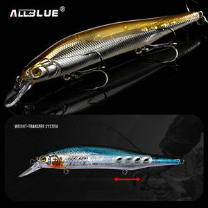 ALLBLUE <span class=keywords><strong>KITETSU</strong></span> 115SP Wobbler Suspender señuelo de pesca 115mm 15,4G plástico duro Minnow Pike Bass percha cebo Artificial aparejos - Product Image 5