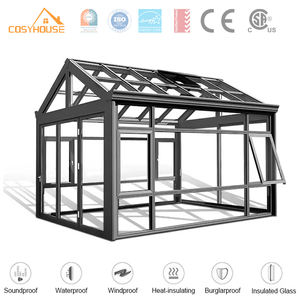 Système de véranda en aluminium de luxe avec isolation thermique pour villa, maison, jardin - Product Image 1