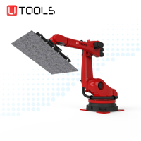 Brazo Robótico Industrial de Seis Ejes Utools, Brazo Robótico Automatizado para Manipulación de Materiales, Solución de Automatización de Fábrica de Carga Pesada
