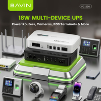 BAVIN Wifi Router CCTV Kamera Power Supply PC1236 18W DC 8800mah WI-FI Cadangan Daya Mini UPS