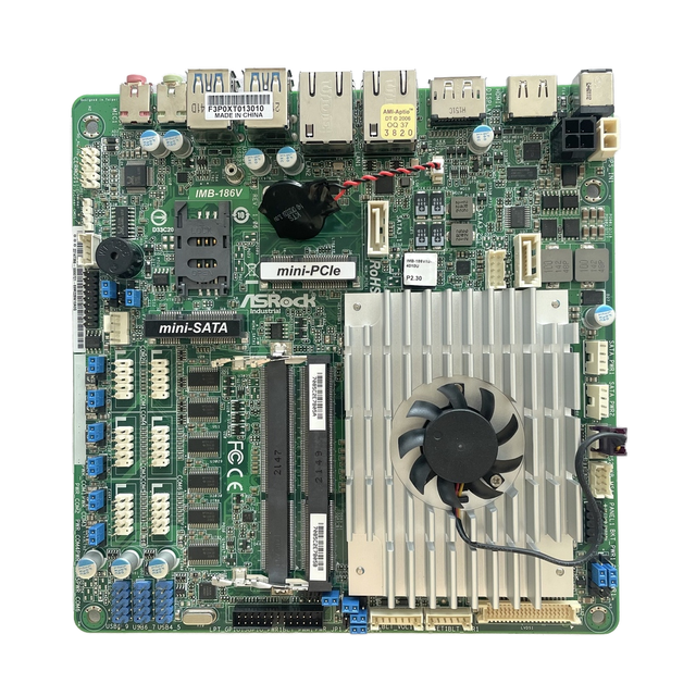 Asrock IMB-186V DDR4 LVDS VGA X86 Fanless Embedded Industrial Mini ITX in Stock