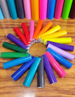 Rouleau de films vinyles autocollants brillants et mats de différentes couleurs JiuJiu pour traceur de découpe