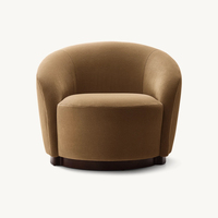Design nordique loisirs salon chaises cadre en bois salon accent canapé chaise meubles de maison