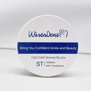 سعر سفلي 98 95 AG Amman Girrbach Translucency قوة عالية بيضاء فائقة الحجم 10 ST Zirconium - Product Image 1