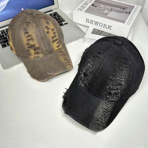 Nouvelle Arrivée Printemps-Été 2024 Casquette de Baseball Unisexe en Coton Vieilli Effet Usé Style Vintage pour Hommes et Femmes - Product Image 6
