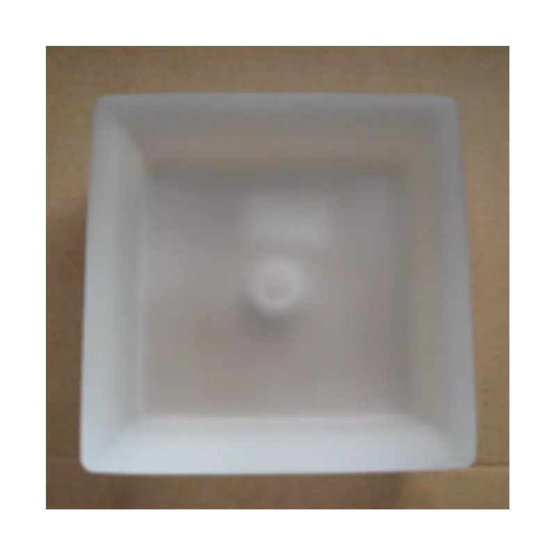 बाथरूम कस्टम लोगो के लिए फ़ैक्टरी स्क्वायर ग्लास पर्यावरण-अनुकूल साबुन धारक सस्ता फ्रॉस्टेड साबुन ट्रे