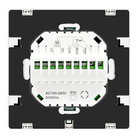 Termostato de Aire Acondicionado con Control de Temperatura Programable, Termostato Inteligente Tuya para Aire Acondicionado de 2 Tubos de 0-10V