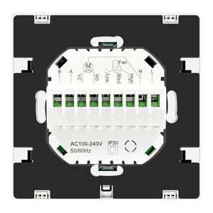 Termostato Programmabile per Condizionatore d'Aria <span class=keywords><strong>con</strong></span> Controllo della Temperatura, Compatibile <span class=keywords><strong>con</strong></span> Smart Life Tuya, per Termostato AC <span class=keywords><strong>a</strong></span> 2 Tubi 0-10V - Product Image 6