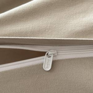 हल्के लक्जरी सादे 100% कपास 200tc संयंत्र चार-टुकड़ा सेट पतली ब्रश सांस लेने योग्य मशीन धोने योग्य क्वैल कवर शीट - Product Image 6