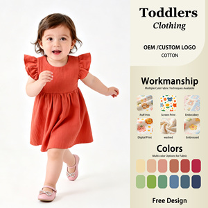 Vestido <span class=keywords><strong>de</strong></span> Verano <span class=keywords><strong>de</strong></span> Alta Calidad para Bebé Niña, Falda <span class=keywords><strong>de</strong></span> Princesa con Lazo <span class=keywords><strong>de</strong></span> Algodón y Lino, Ropa sin Mangas para Niñas - Product Image 1