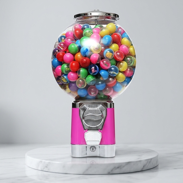 Coin Operated Gumball Machine Capsule Toy Vending Machine