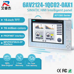 100% ใหม่ 6AV2124-1QC02-0AX1 อินเทอร์เฟซระหว่างมนุษย์กับเครื่องจักร HMI หน้าจอสัมผัส 15 นิ้ว TFT KP1500 แผงสัมผัสแบบ Comfort - Product Image 1