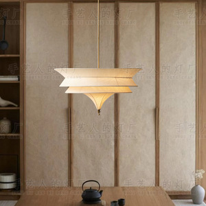 Luminaire suspendu en forme de parapluie, doré, E27, LED, rond, pour restaurant, hôtel, chambre. - Product Image 2