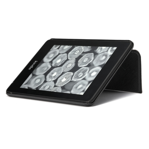 Étui en cuir PU premium AilesTecca avec support pliable et fonction de veille/réveil automatique pour l'e-reader Kobo Nia - Product Image 4