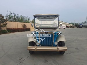 Voiture électrique de tourisme 2025, mini-bus de tourisme, voiture classique, antique, rétro, vintage, voiturette de golf, 4 à 17 places, batterie au plomb-acide, 60 km/h max. - Product Image 4
