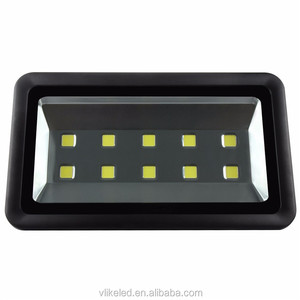 Chất lượng cao 500 Wát RGB LED nhẹ Lũ lụt AC85-265V màu đen nhà ở với RF điều khiển từ xa IP65 đánh giá COB Chip - Product Image 1