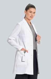 Vente en gros de blouses de laboratoire de haute qualité pour femmes blouses de laboratoire au design confortable et populaire blouses de laboratoire pour femmes médecins infirmières - Product Image 3