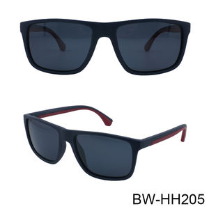 Lunettes <span class=keywords><strong>de</strong></span> soleil classiques avec logo personnalisé, verres polarisés carrés TAC, orange, cyclisme, sport pour hommes, protection UV, faible MOQ, fabricant - Product Image 3