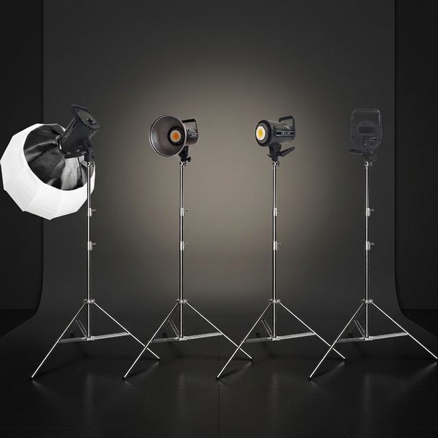 100W LED Professional Spotlight Studio Photography Lighting Daylight with Tripod Stand for Youtube Video Live Fill Light