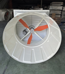 Ventilador de Ventilación con Marco de Fibra de Vidrio de 1460 mm Resistente a la Corrosión para Sistema de Presión Negativa en Granjas Avícolas, Directo de Fábrica - Product Image 1