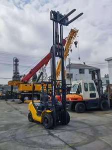 Chariot élévateur à fourche Toyota Komatsu TCM d'occasion, avec déplacement latéral, capacité de 2,5/3/4/5/6 tonnes, FD25 FD30 FD50, moteur diesel, peut être à vous - Product Image 5