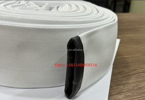 Fire <strong>hose</strong> high-strength polyester yarn jacket <strong>rubber</strong> lining canvas <strong>hose</strong> 63mm30m high pressure wear resistant supply Indian RRL - Product Image 6