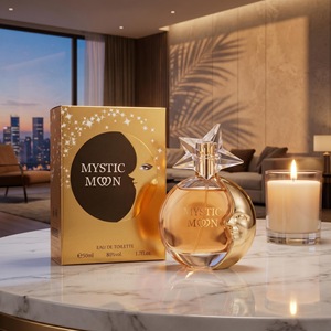 <span class=keywords><strong>Parfum</strong></span> Eau de Toilette 50ml Mystic Moon Star pour Femme, Notes Florales Gourmandes Orientales Longue Durée, Vaporisateur Corporel <span class=keywords><strong>Parfum</strong></span>é pour la <span class=keywords><strong>Nuit</strong></span> - Product Image 2