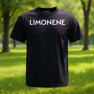 T-shirt Limonene Terpene Tee nera unisex per adulti taglia media - Product Image 3