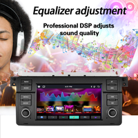 Pour BMW E46 2Din Autoradio Android 14 avec BT WIFI 4G GPS Navigation Radio Écran tactile 7 pouces