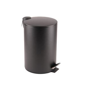 <span class=keywords><strong>Cubo</strong></span> de <span class=keywords><strong>basura</strong></span> redondo de <span class=keywords><strong>30</strong></span> <span class=keywords><strong>litros</strong></span> con pedal de <span class=keywords><strong>metal</strong></span> con tapa cerrada suave y <span class=keywords><strong>cubo</strong></span> interior de plástico para cocina, oficina y hotel - Product Image 5