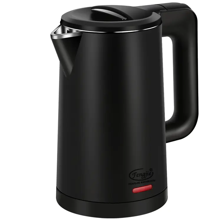 Amazing modern design Hot selling automatic black stainless steel electric kettle