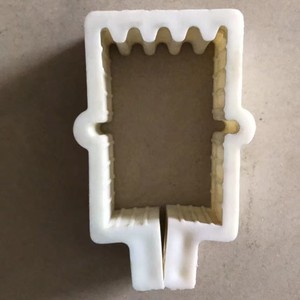Clips de fixation <span class=keywords><strong>pour</strong></span> clôture en plastique, fixation de panneau de couverture en plastique, accessoires de fixation de poteau, clips avec vis, attaches carrées rondes - Product Image 3