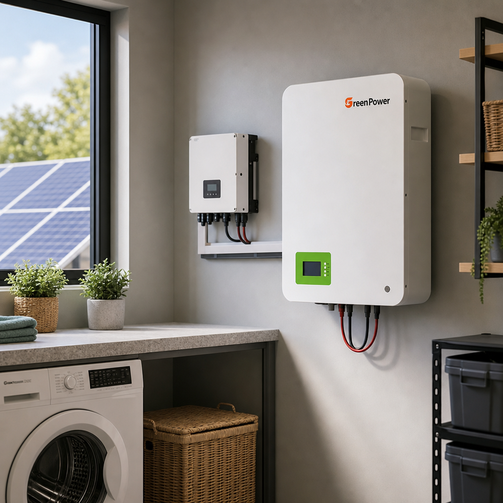 Wall-mounted 10kWh 51.2V 200Ah LiFePO4 Battery Powerwall for Residential Solar System Off-Grid Backup Power with CE RoHS · image 4