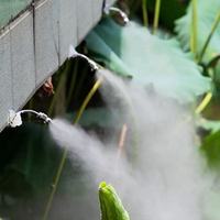 Bomba de agua de máquina de nebulización de enfriamiento al aire libre de alta presión con pulverizador de niebla de supresión de polvo
