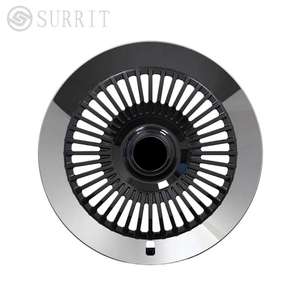 Rines Surrit Premium de Aleación Forjada para SUV, 21, 22 y 23 Pulgadas, Nuevos, 40 mm, Compatibles con Sport, Defender, Discovery, Negros - Product Image 1