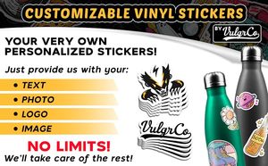 Concevez vos propres étiquettes imperméables au lave-vaisselle Autocollants en vinyle découpés avec image personnalisée Texte photo ou logo - Product Image 4