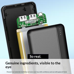 <span class=keywords><strong>Power</strong></span> Bank 10000mAh con Ricarica Rapida QC2.0 10W, Batteria Li-Polymer Ultra Sottile e Portatile di Alta Qualità - Product Image 4