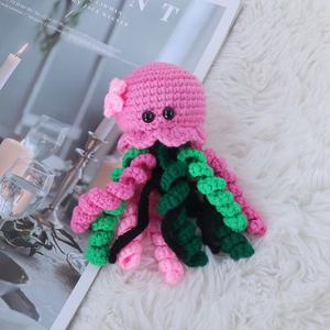 Nuevo estilo personalizado tamaño grande inteligente habilitado <span class=keywords><strong>pulpo</strong></span> <span class=keywords><strong>ganchillo</strong></span> juguete peluche bebé reconfortante peluche animales <span class=keywords><strong>para</strong></span> niños Halloween - Product Image 2