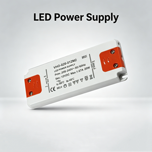 Alimentation LED ultra-mince 12V 20W 1.67A à tension constante IP20 pour intérieur, pour bandes lumineuses LED - Product Image 1