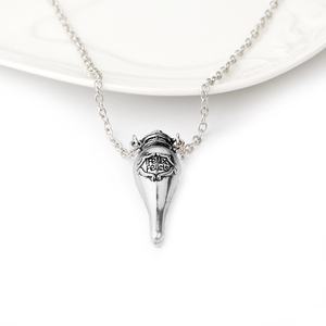 Collier pendentif vintage en forme de flacon de potion Felix Felicis, accessoires de cosplay, série de films classiques Harry - Product Image 4