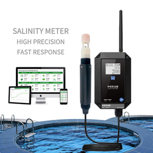 Medidor de Salinidad Inteligente para Piscifactorías con IoT, 0-70 PSU, Monitoreo Remoto por Aplicación, Inalámbrico, IP68, Sensor con Precisión de ±1.5% F.S. y Batería de 19000mAh - Product Image 1