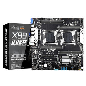 ゲーマー向けゲーミングDDR4x99デュアルCPU LGA2011-3ソケットECCREGサーバーマザーボード - Product Image 1