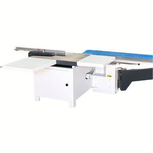 Scie à panneaux industrielle à table coulissante de haute précision pour le travail du bois, scie à bois diesel - Product Image 3