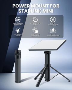 Batteria Portatile Starlink Mini 166Wh 45000mAh con Supporto Treppiede, 6 Ore di Autonomia, Ricarica Rapida USB-C PD 60W, Funzione Pass-Through, Alimentazione per Camper - Product Image 2