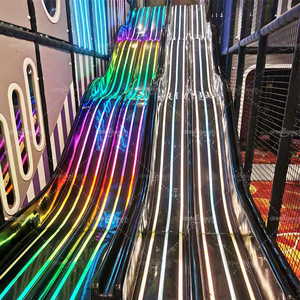 <span class=keywords><strong>Dream</strong></span> Catch Commercial Children LED Neon Light Kids Interactive Games Park Fibre de verre Indoor Playground Slide - Product Image 5