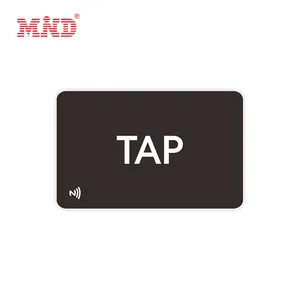 Full Color Matte Plastic Business Cards PVC VIP Smart NFC Tap Business Cards