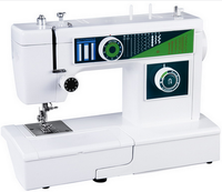 Machine à coudre multifonctionnelle modèle populaire JK2010, disponible en plusieurs couleurs, avec un petit moteur à haute efficacité pour de nombreux types de points.